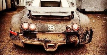 Porzucone Bugatti Veyron z Rosji