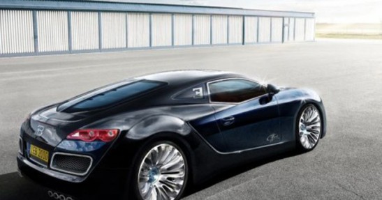 Bugatti Chiron - wizualizacje