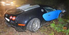 Bugatti Veyron - wypadek