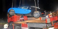 Bugatti Veyron - wypadek