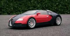 Bugatti Veyron z papieru