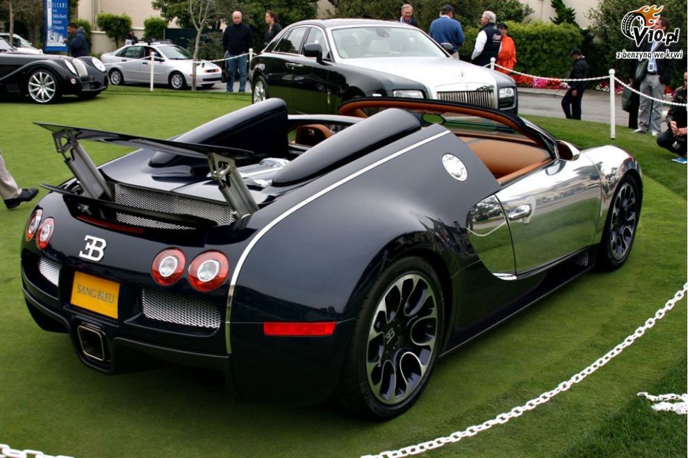 Bugatti Veyron Grand Sport Sang Bleu