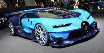 Bugatti Vision GT prosto z Frankfurtu