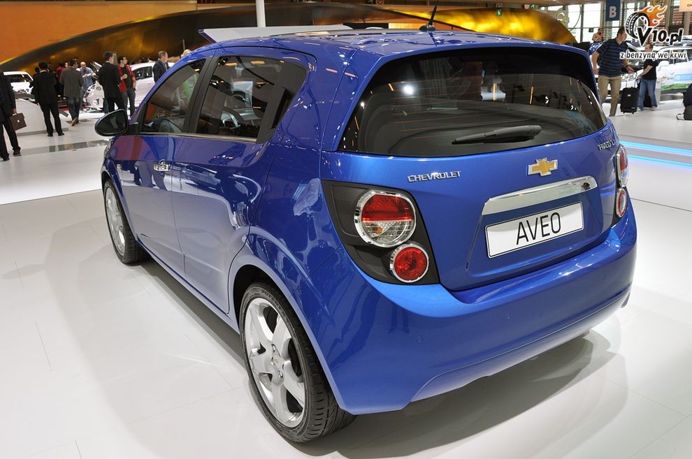 Nowy Chevrolet Aveo - Paris Motor Show 2010