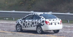 Nowy Chevrolet Aveo sedan 2012 - zdjcie szpiegowskie