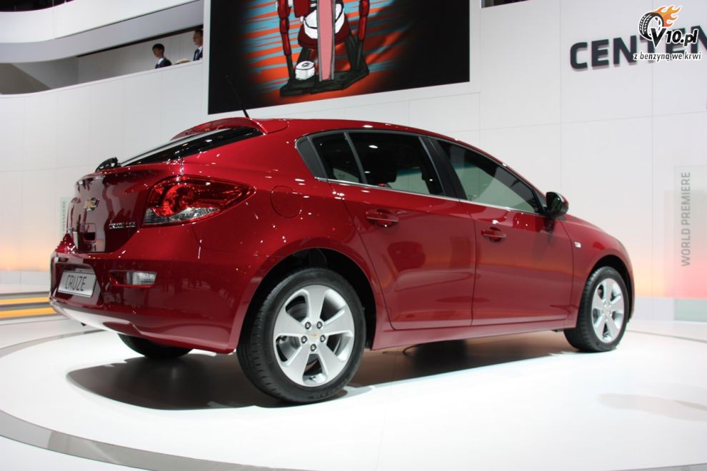 Chevrolet Cruze Hatchback na targach w Genewie