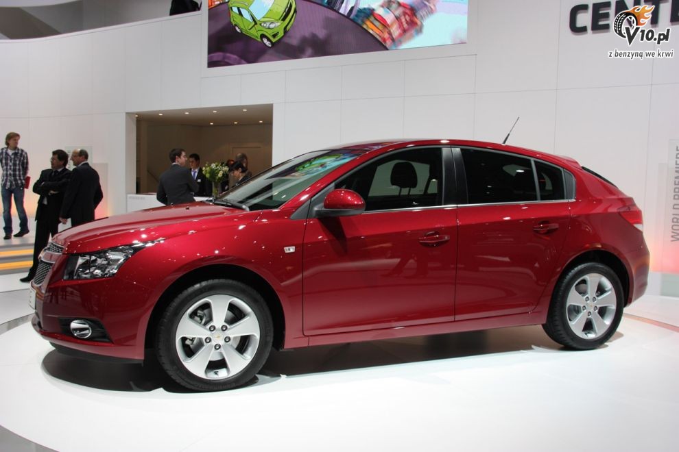 Chevrolet Cruze Hatchback na targach w Genewie