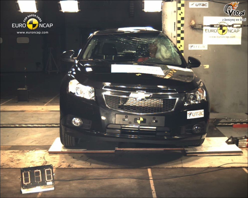 Chevrolet Cruze w crash-tecie EuroNCAP