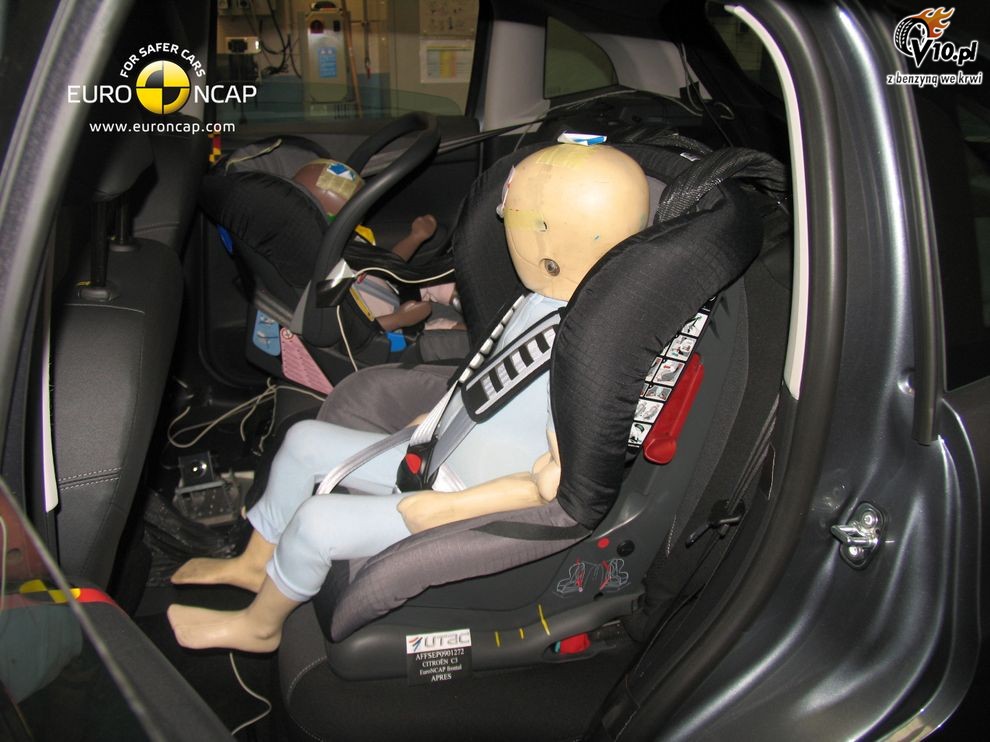 Nowy Citroen C3 - test zderzeniowy EuroNCAP