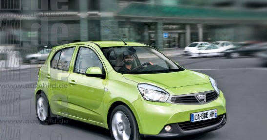 Dacia Towny/Citadine - wizualizacja