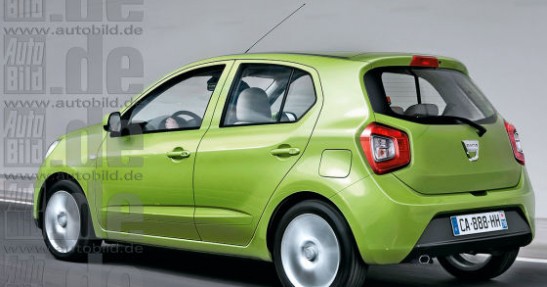 Dacia Towny/Citadine - wizualizacja