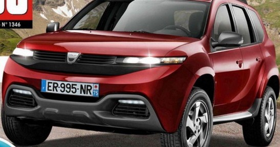 Dacia Duster 2017 - wizualizacja