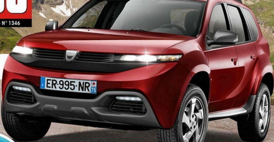 Dacia Duster 2017 - wizualizacja