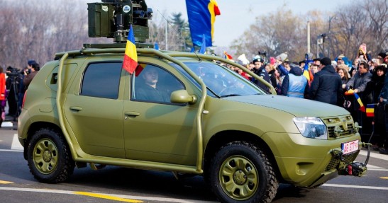 Dacia Duster w wersji wojskowej