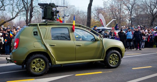 Dacia Duster w wersji wojskowej