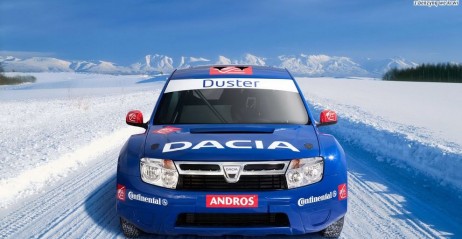 Dacia Duster - wersja wycigowa Ice Racer