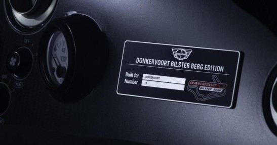 Donkervoort D8 Bilster Berg Edition