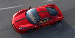 Ferrari 458 Scuderia - wizualizacja