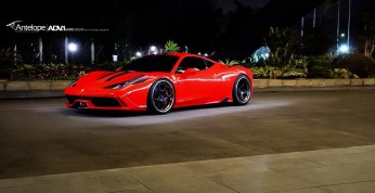 Ferrari 458 Speciale na wyjątkowych felgach ADV.1