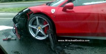 Ferrari 458 Italia rozbite w Polsce