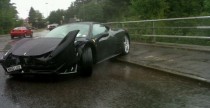 Ferrari 458 Italia - wypadek