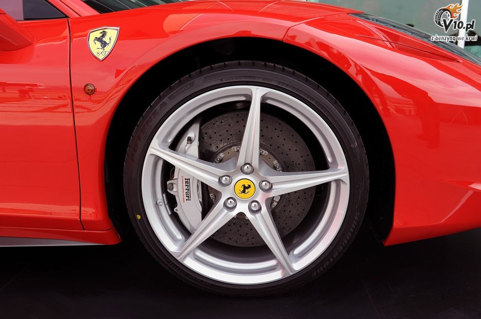 Ferrari 458 Italia - premiera w Ameryce Pnocnej
