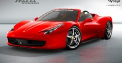 Nowe Ferrari 458 Italia Spider - wizualizacja