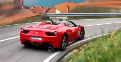 Ferrari 458 Italia Spider - wizualizacja