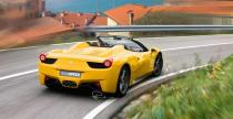 Ferrari 458 Italia Spider - wizualizacja