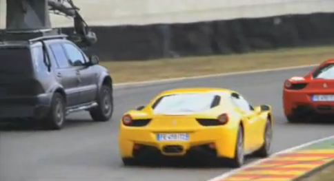 Nowe Ferrari 458 Italia - tak krcono video promocyjne