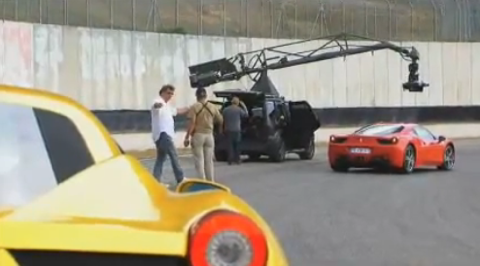 Nowe Ferrari 458 Italia - tak krcono video promocyjne