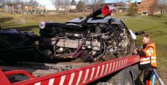 Ferrari 458 Italia - wypadek