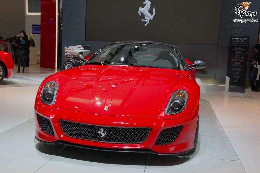 Nowe Ferrari 599 GTO - Beijing Auto Show 2010
