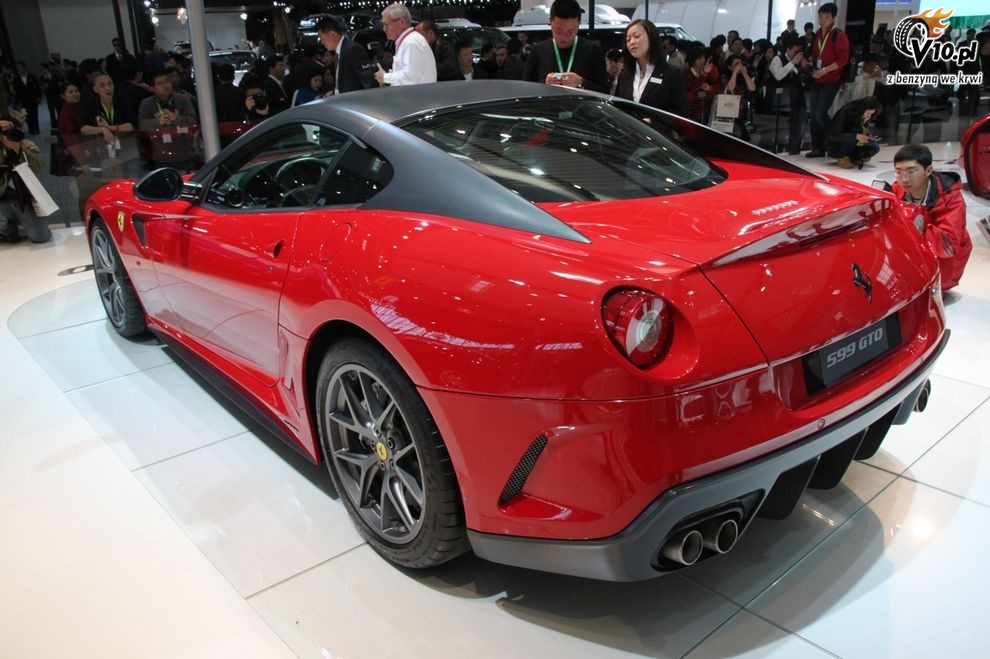 Nowe Ferrari 599 GTO - Beijing Auto Show 2010