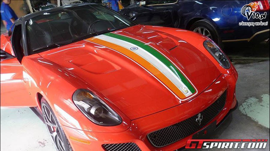 Ferrari 599 GTO India Edition nagrod za mistrzostwo w krykieta