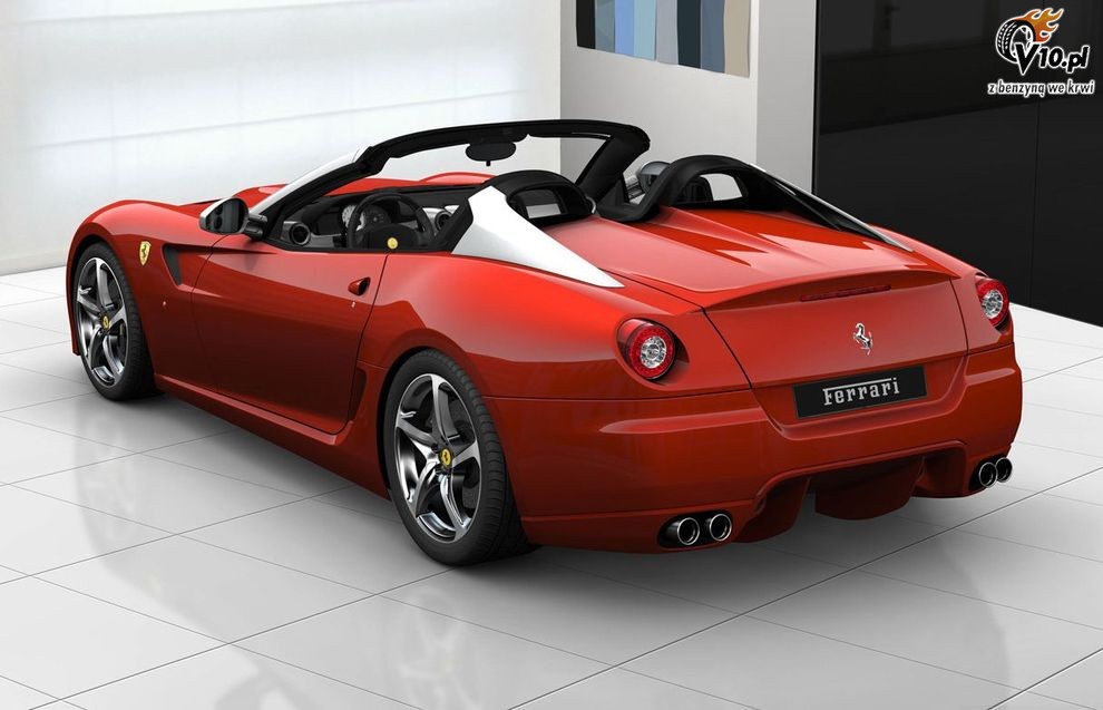 Nowe Ferrari SA APERTA - konfigurator