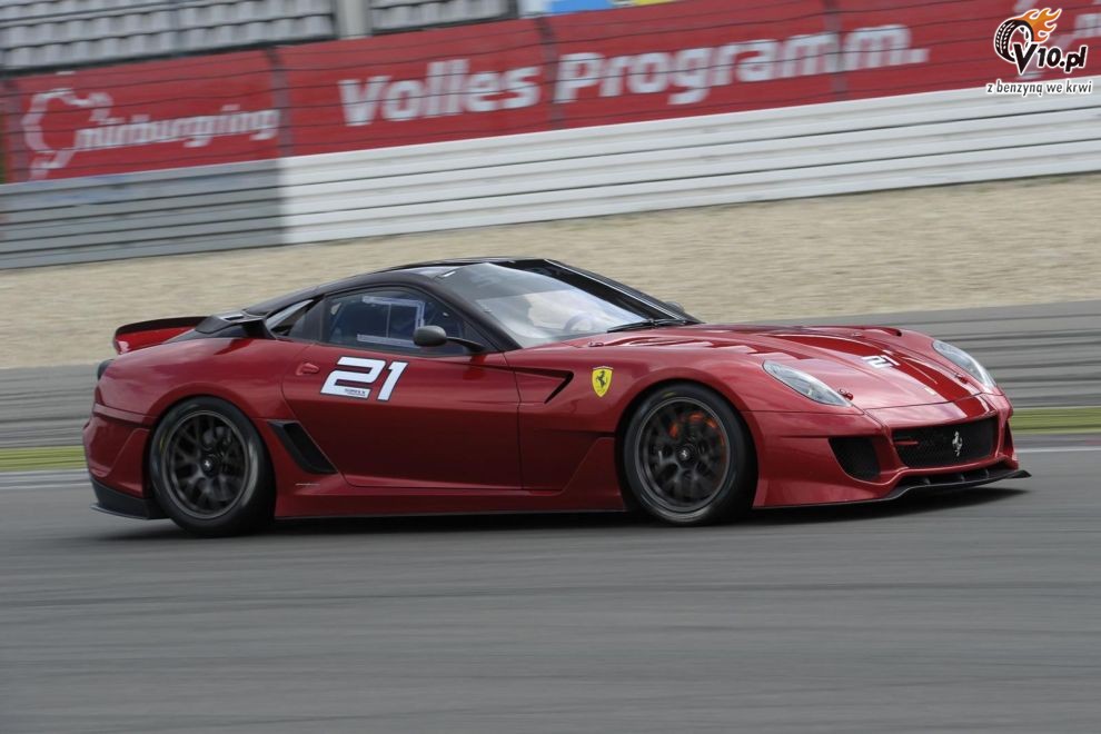 Ferrari 599XX na Nurburgringu