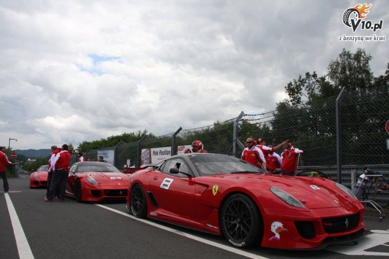 Ferrari 599XX na Nurburgringu