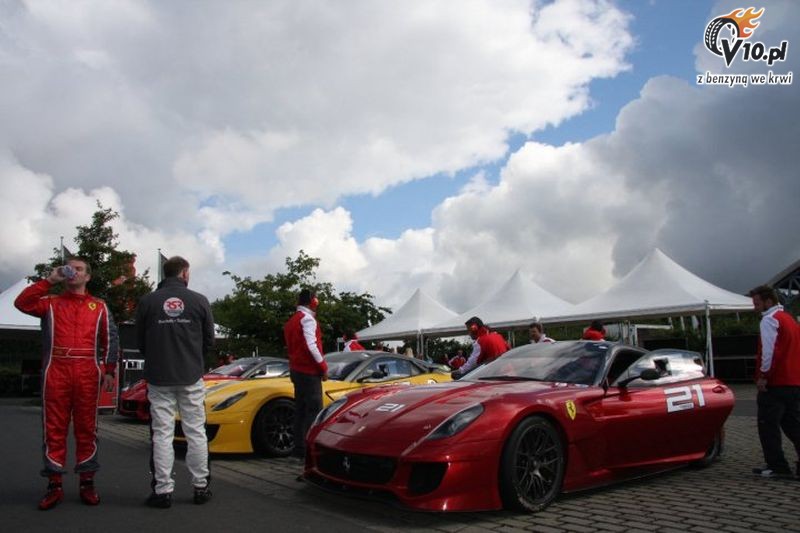 Ferrari 599XX na Nurburgringu