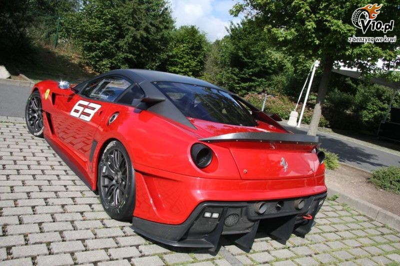 Ferrari 599XX na Nurburgringu