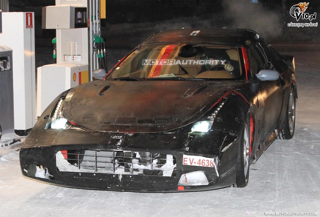 Ferrari 612 Scaglietti Shooting Brake znw sfotografowane przez szpiegw