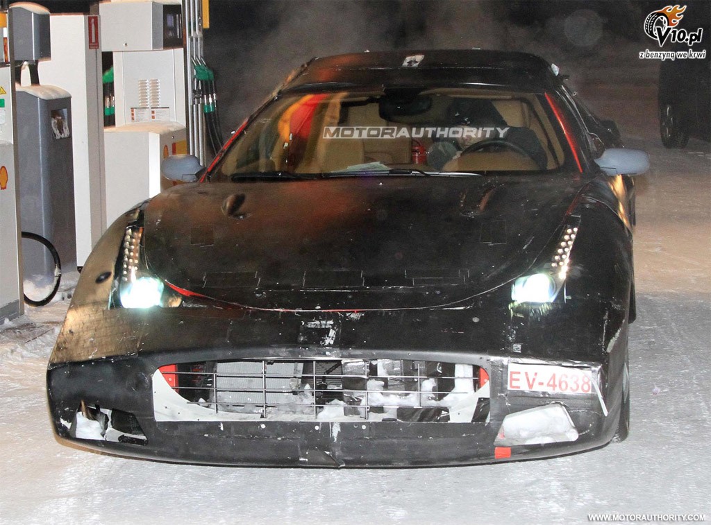 Ferrari 612 Scaglietti Shooting Brake znw sfotografowane przez szpiegw