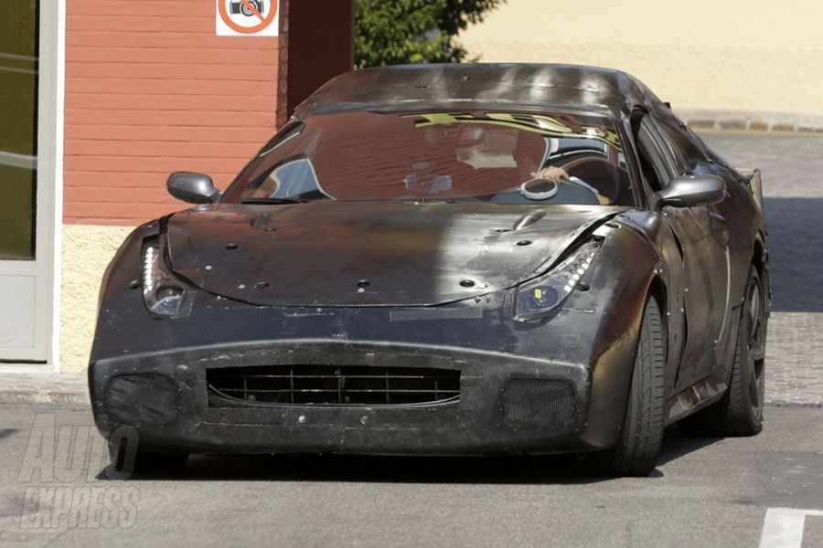 Nowe Ferrari 612 Scaglietti 2011 - zdjcie szpiegowskie