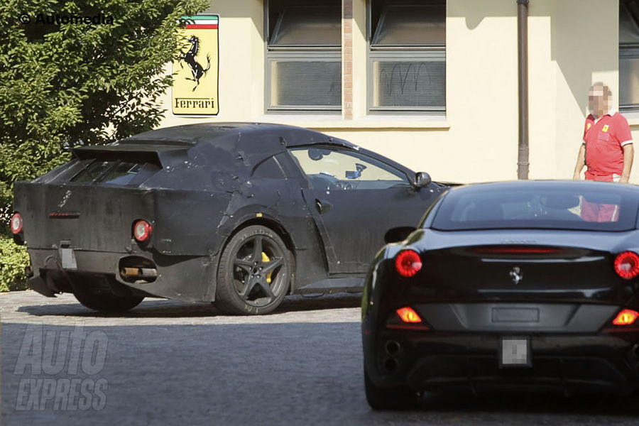 Nowe Ferrari 612 Scaglietti 2011 - zdjcie szpiegowskie