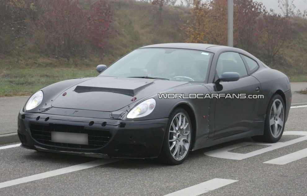 Nowe Ferrari 612 Scaglietti 2011 - zdjcie szpiegowskie