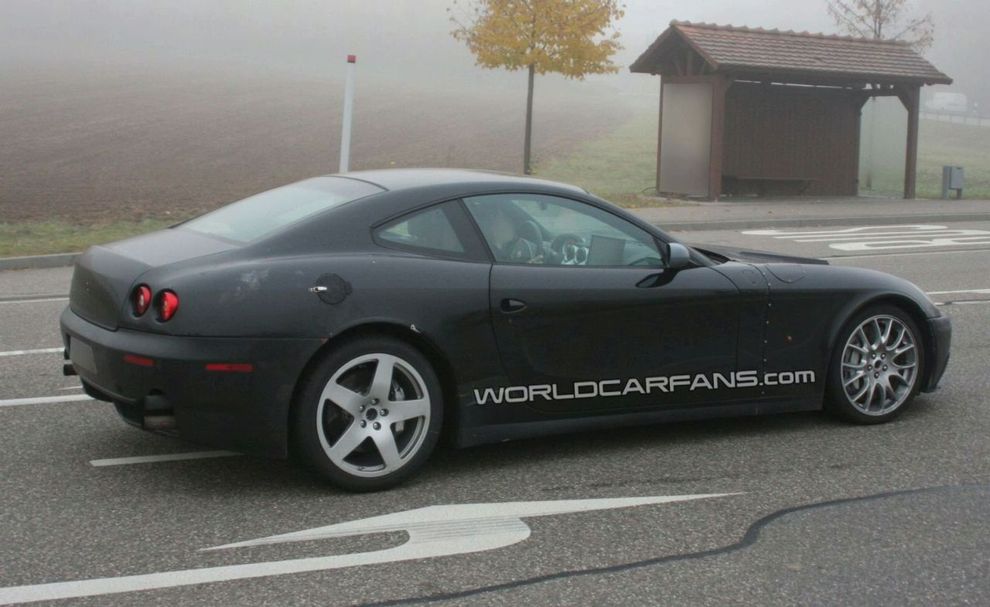 Nowe Ferrari 612 Scaglietti - zdjcie szpiegowskie