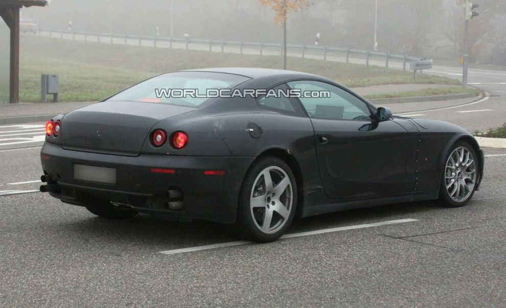 Nowe Ferrari 612 Scaglietti - zdjcie szpiegowskie