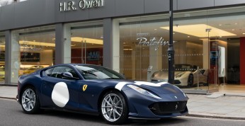 Ferrari 812 Superfast w wyjątkowym błękitnym malowaniu