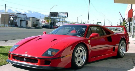 Ferrari F40 Rod Stewart