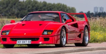 Ferrari F40 Nigela Mansell`a wystawione na sprzedaż za 690 000 euro